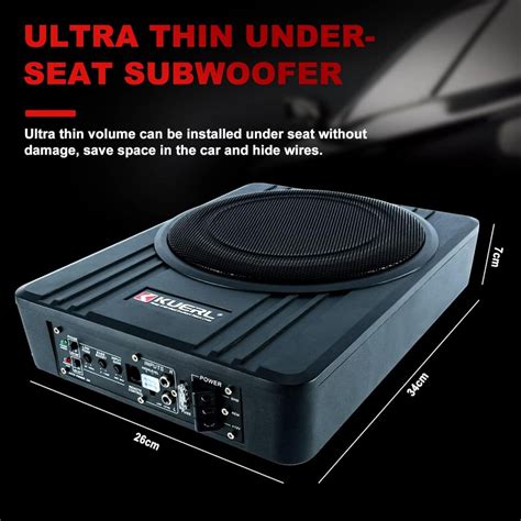 untersitz subwoofer test|8 Best Under Seat Subwoofers in 2023